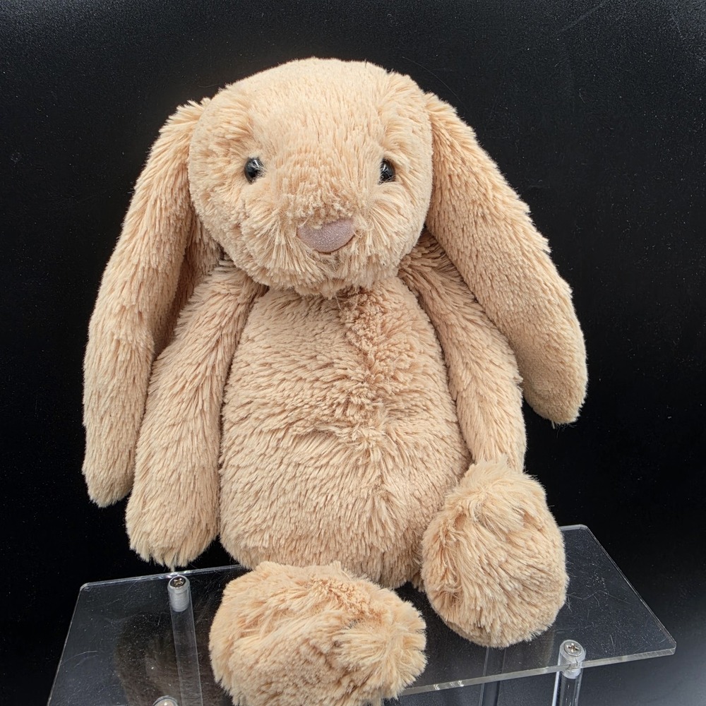 Jellycat London Medium Sunshine Bashful Bunny Plush Yellow Retired Jcinc1464